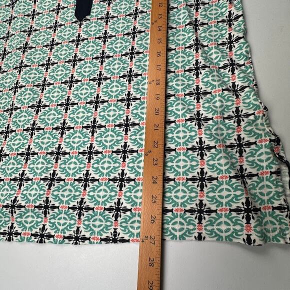 Talbots Top Womens 1X Navy 3/4 Length Sleeve Stretch Preppy Beach Career Comfort - Picture 10 of 12